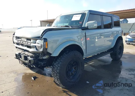 2024 Ford Bronco Outer Banks из США, поврежденный, VIN 1FMDE8BH2RLB39204